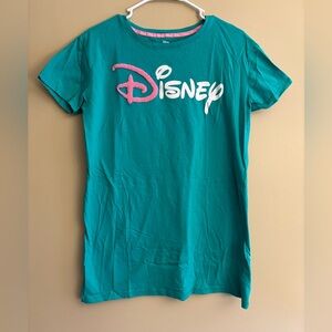 NEW Disney Teal Pajama shirt